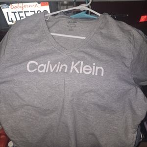 Calvin Klein Gray Short Sleeve Tee